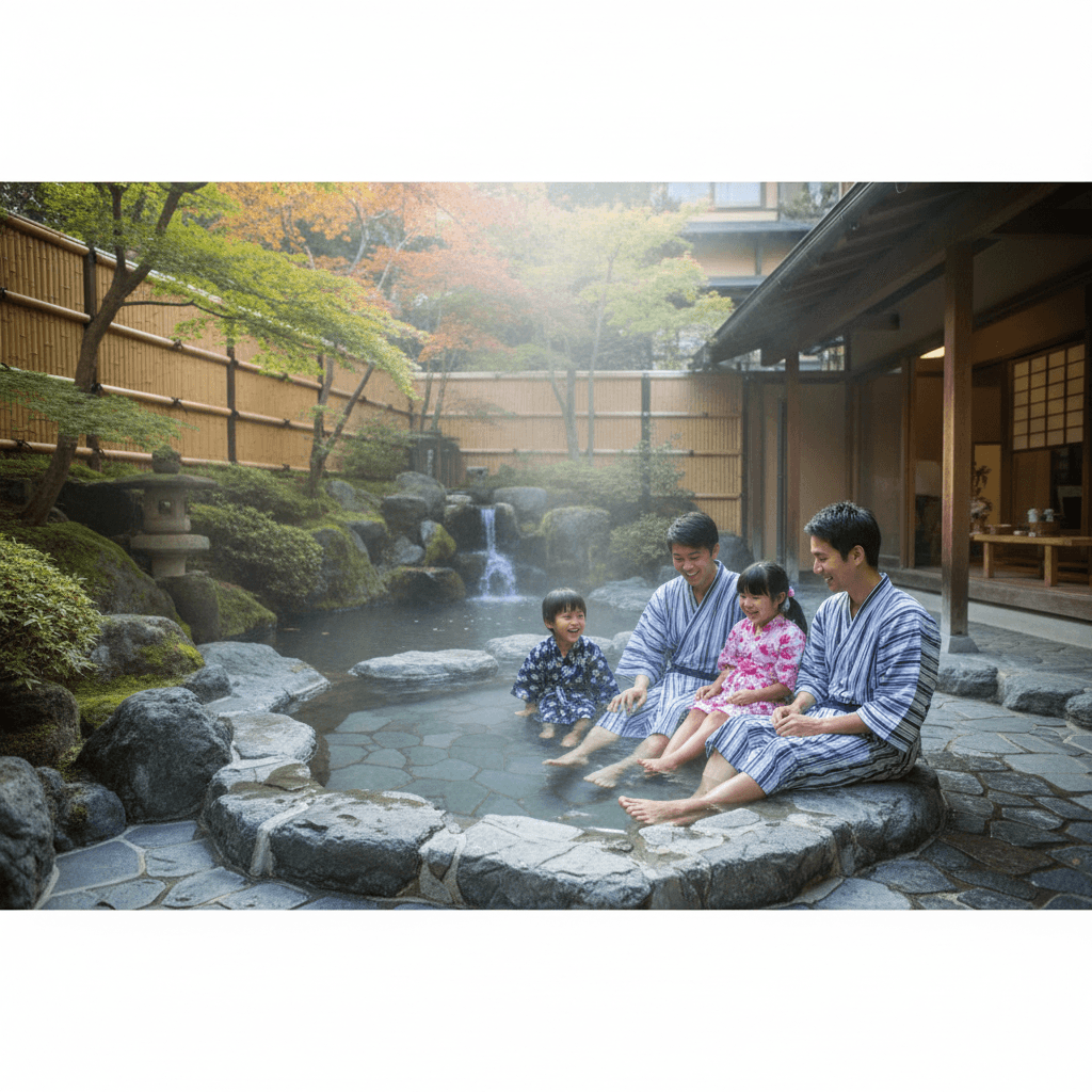 下部温泉で日帰り貸切風呂をカップル・家族で満喫!完全ガイド