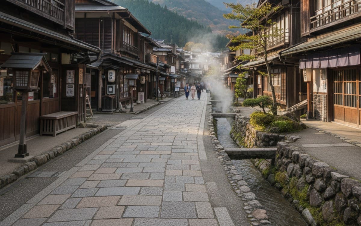 下部温泉 歴史散策:信玄公の隠し湯から湯治文化を巡る癒しのコース